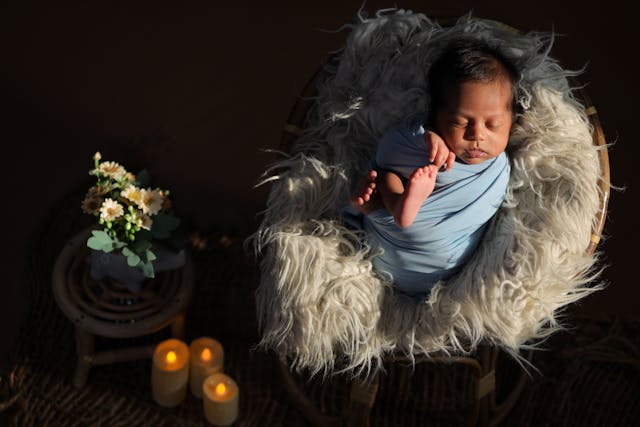 Baby Photography Cozy Blanket Setups